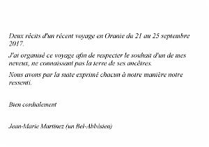 2017 09 21 AU 25 VOYAGE EN ORANIE